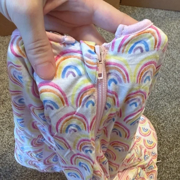 Little Sleepies Rainbow Sleep Sack - Picture 4 of 6